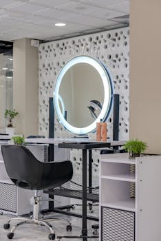 Professional hair education environment
