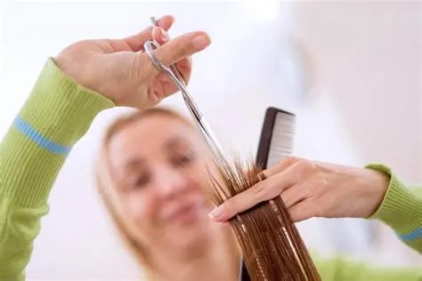 Professional hair cutting technique